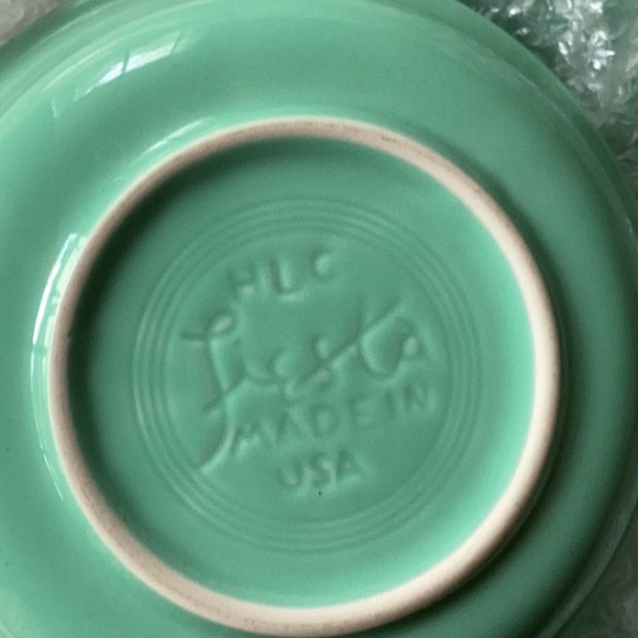 π§ββοΈ Fiesta 5-piece Place Setting FIESTA WARE SEA MIST RETIRED DEADSTOCK - Picture 7 of 16